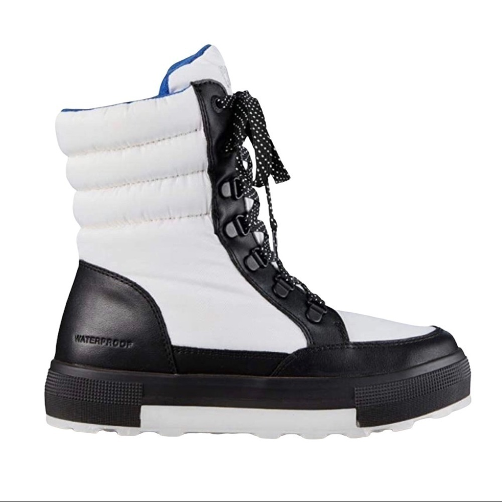 Cougar Wahoo Waterproof Lave Up Boot White Black Size 11 Insulated Winter Boot